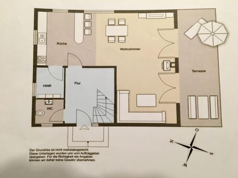 Trollhus - Grosses Familienfreundliches Ferienhaus 博恩 外观 照片